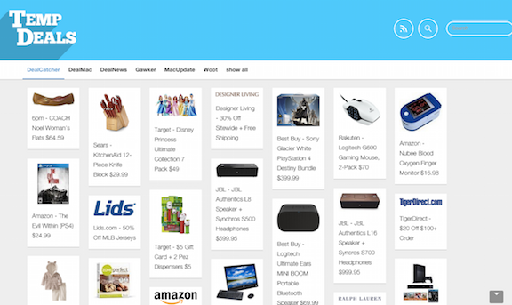 TempDeals screenshot